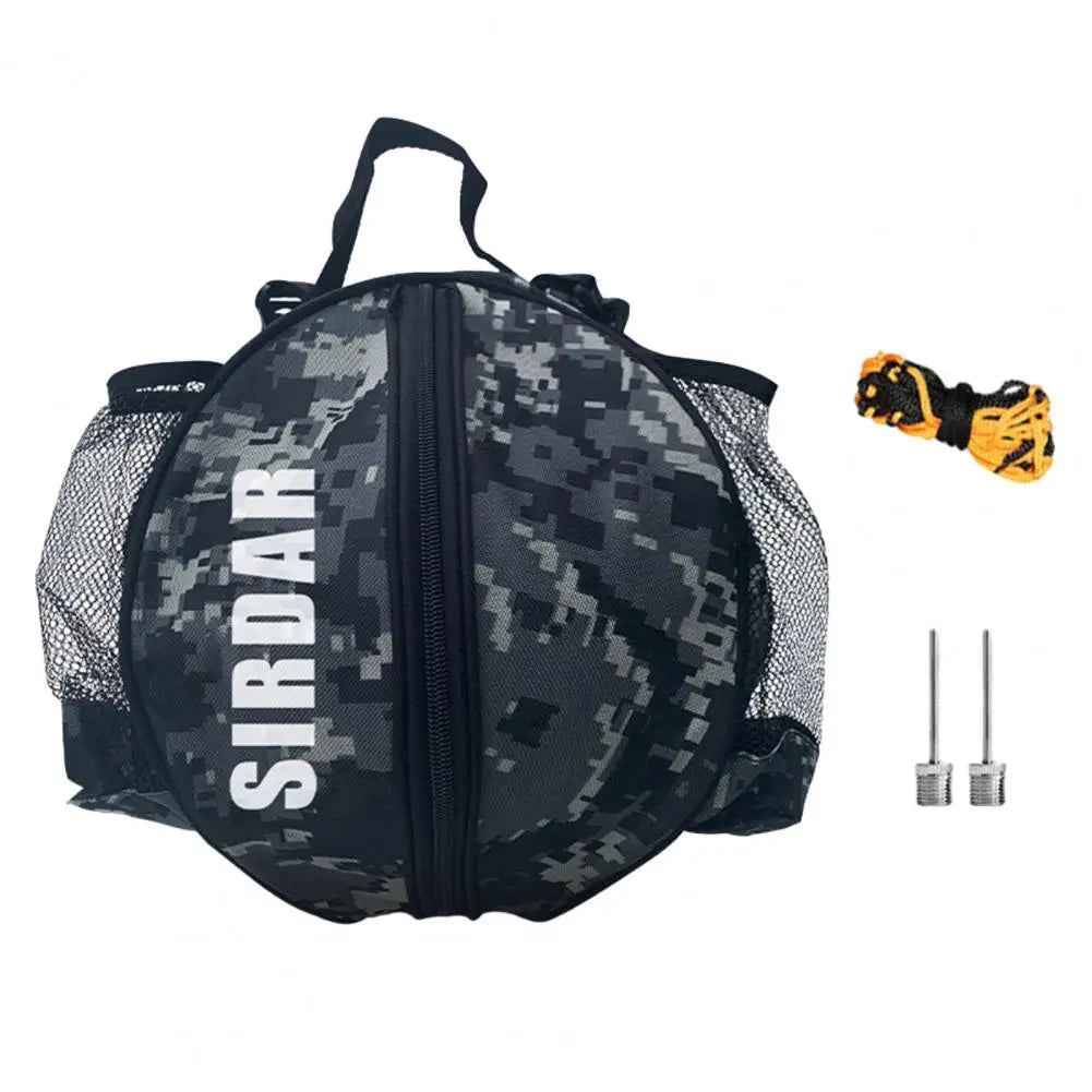 Convenient Outdoor Ball Sports Carrying Backpack Adjustable Basketball Backpack Multifunctional Sporting Goods