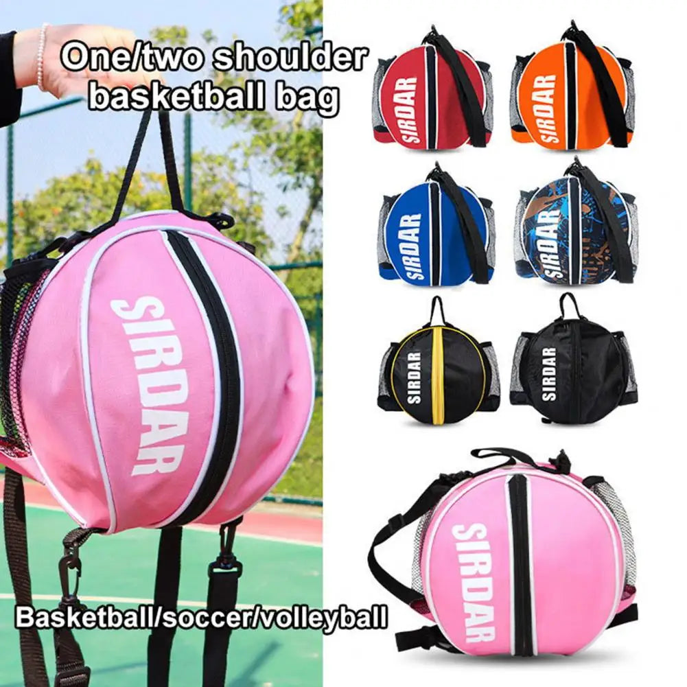 Convenient Outdoor Ball Sports Carrying Backpack Adjustable Basketball Backpack Multifunctional Sporting Goods
