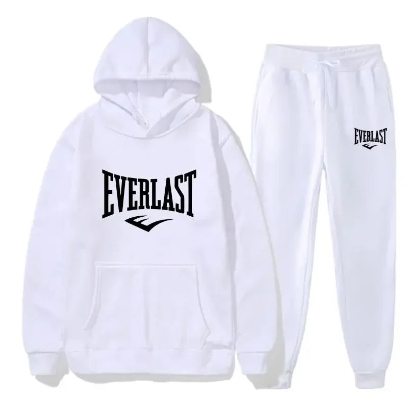 2025 new letter print men's hoodie suit informal clothing for boys fitness clothes running sportswear for men