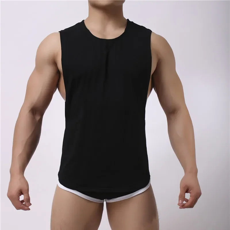 Gyms Clothing Bodybuilding Tank Top Men Fitness Singlet Sleeveless Shirt Cotton Muscle Guys Brand Undershirt for Boy Vest