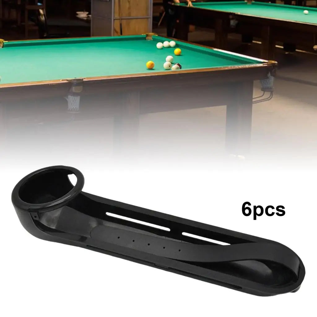6Pcs Billiards Table Pocket Rails Billiards Tool Accessories Billiard Ball Tracks Pool Table Falling Rails Snooker Pocket Tracks