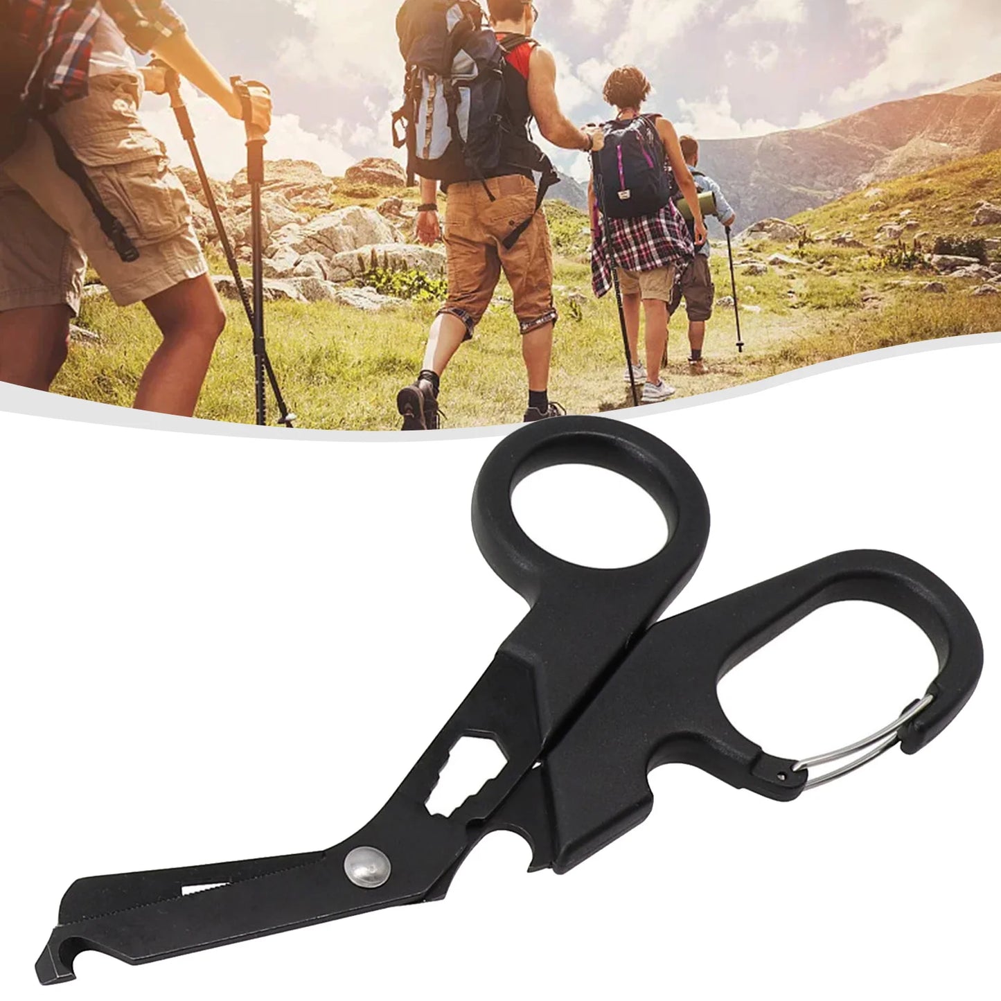 Sporting Goods Multifunctional Tool Rescue Scissors Sports Trauma Shears Survival Rescue Scissors Stainless Steel Tool Gear