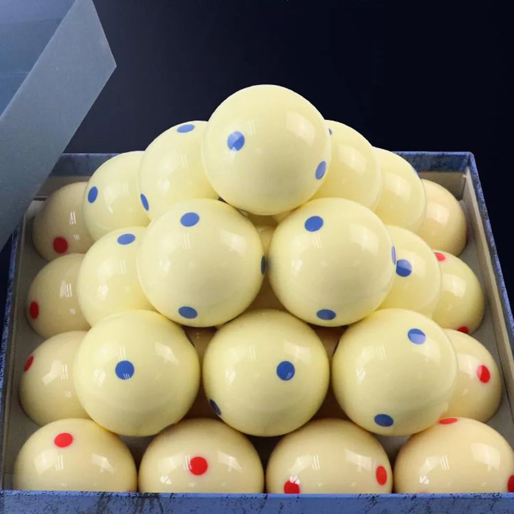 Billiards Table Ball Roundness Sporting Goods Standard 2-1/4" Standard 2-1/4\" 1 Piece Training 165g 6 Dot Blue