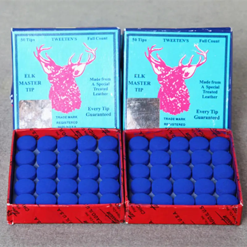 Fox Smiling 9/10/11/12/13mm Billiard Pool Cue Tips M Hardness Table Billiard Snooker Cue Stick Tip Billiard Cue Accessories