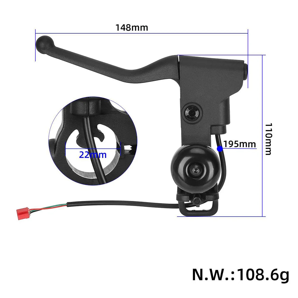 1pc Scooter Brake Handle For Xiaomi 4 For Lite For 2nd Gen Electric Scooter Brake Handle With Bell Sporting Goods Outdoor Sports