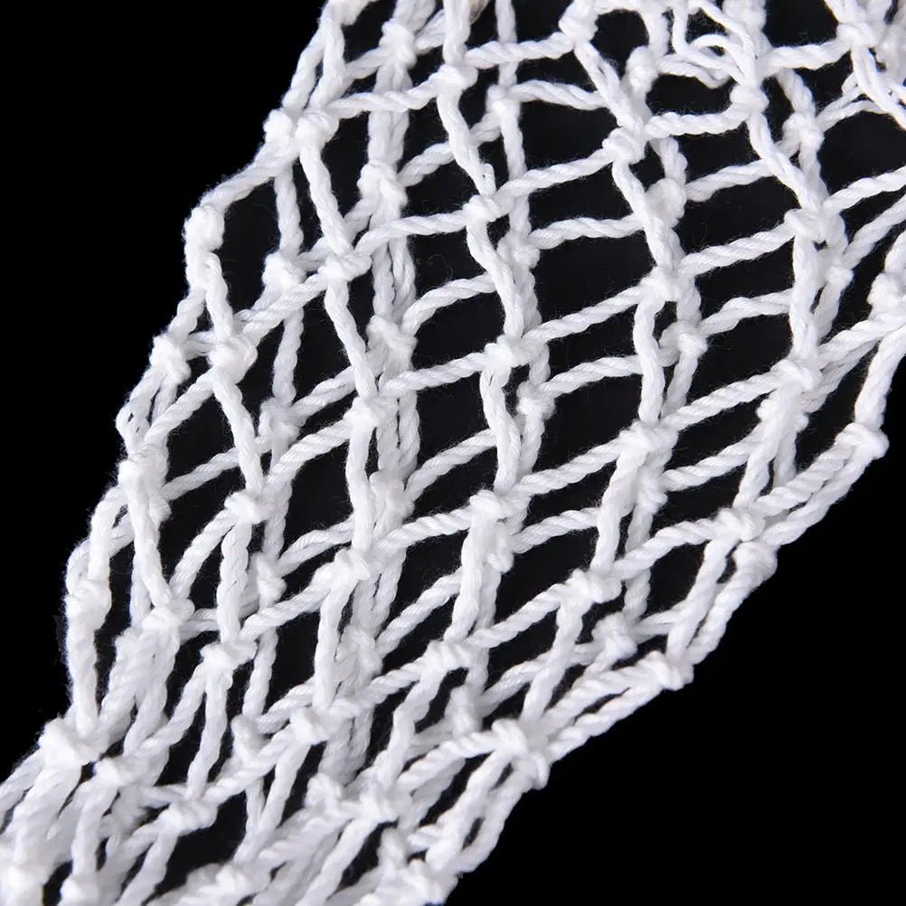 6PCS/Set Billiard Pool Snooker Table Mesh Net Bags Pockets Club Kit Snooker Accessories White Color 27X11cm
