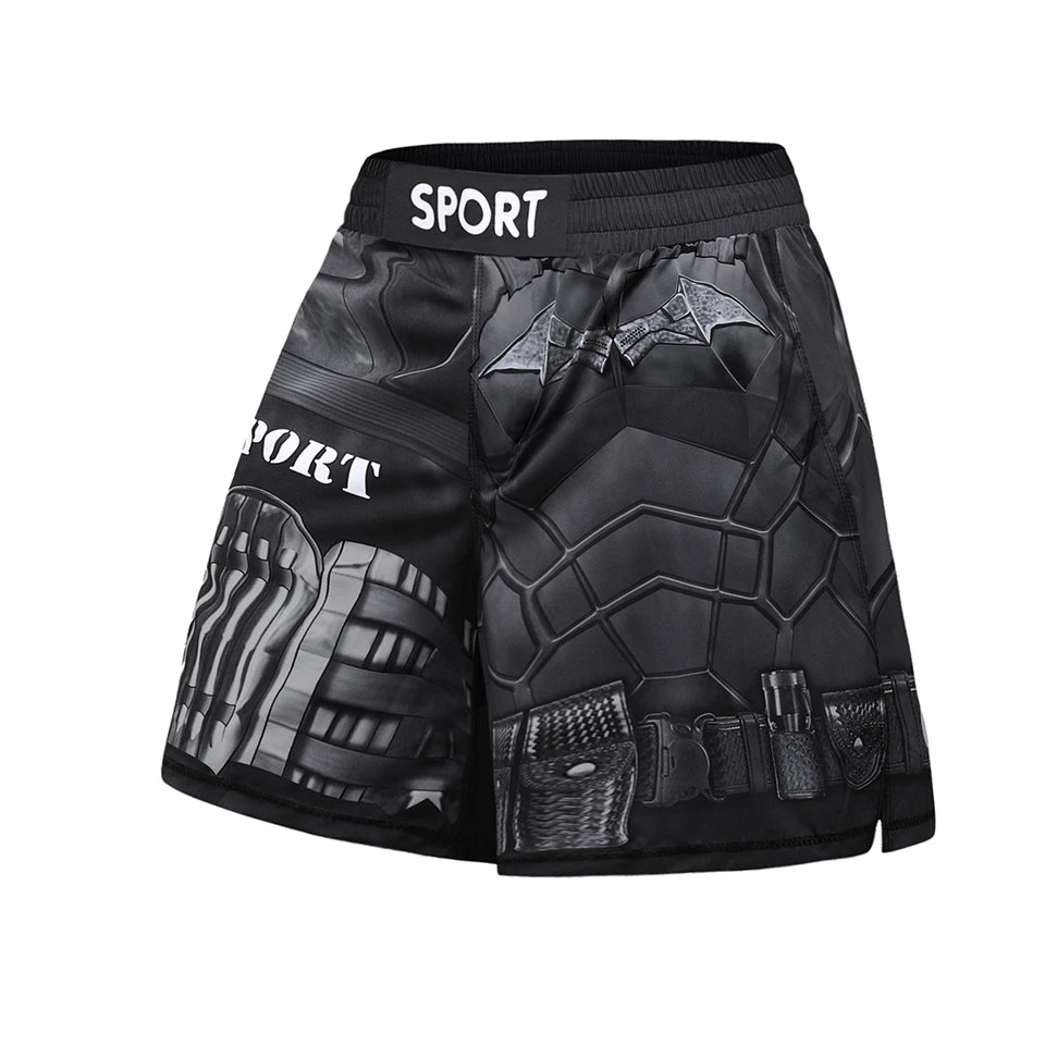 Kid Rashguard Jiu Jitsu T-shirt +Pant MMA Muay Thai Shorts 4pcs/set Boxe Bjj kickboxing Mma Clothing Children Fitness Sportwear