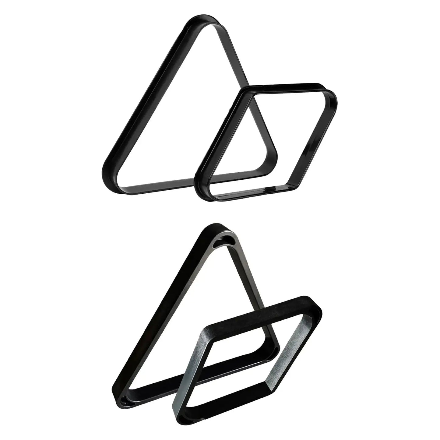 Billiard Ball Rack Set Triangle Rack Diamond Rack Eight Ball Nine Ball Pool Accessory Table Rack Billiard Ball Stand