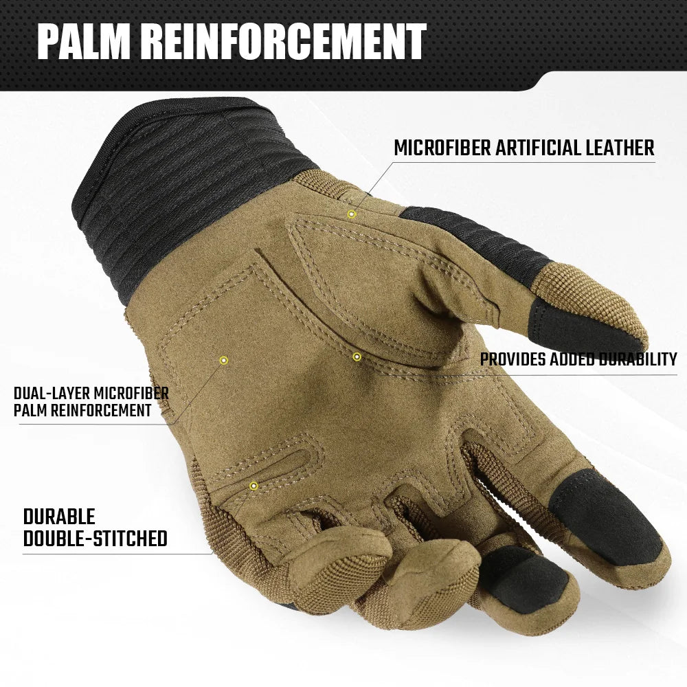 Touch Screen Outdoor Gloves Breathable Sports Hiking Camping Hunting Cycling Work Motorcycle Fishing Anti-skid Protection Gear