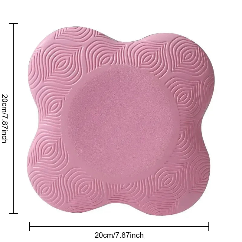 TPE Thickened Anti Slip Yoga Kneeling Protective Pad Knee Soft Flat Support Rebound Non-Slip Sports Fitness Mat Shock Absorption