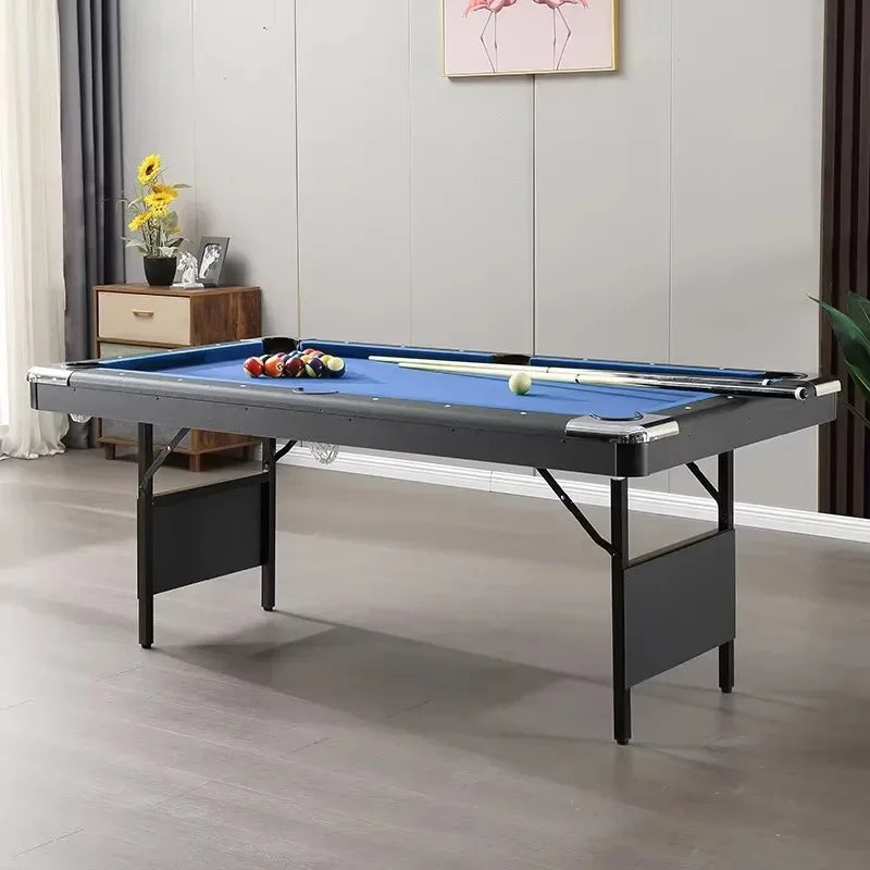 6 7 Ft Feet Billiard Pool Table Portable Folding Legs Snooker Pool Table with Standard Accessories