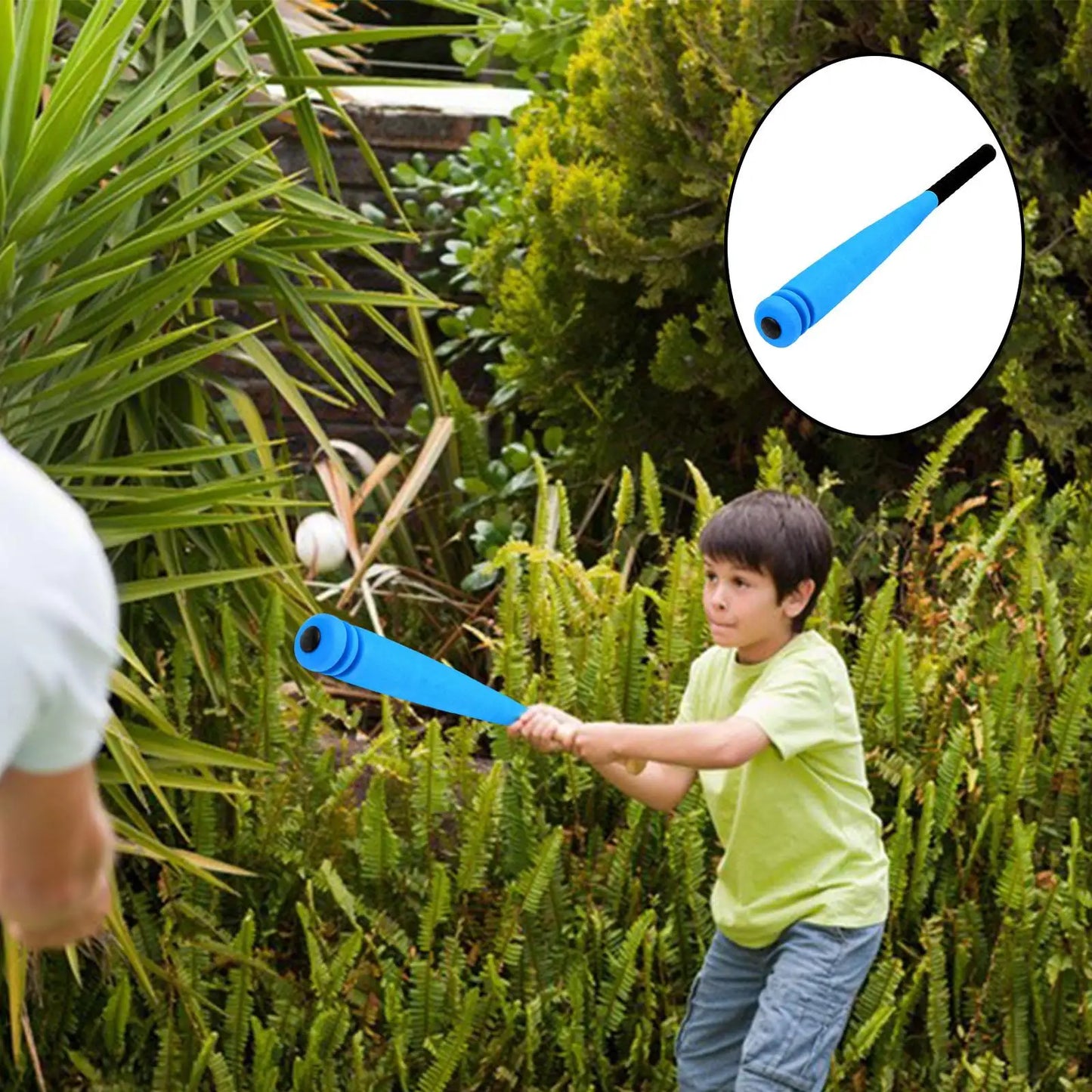 Mini Sponge Baseball Bat Toy Educational Sporting Goods with Rack Training Set Soft Children'