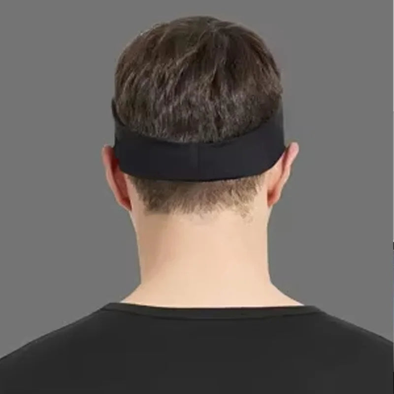 Men Women Sports Headband Sweatband Stretch Elastic Gym Fitness Running Yoga Headwrap Breathable Quick-dry Absorbent Hair Bands