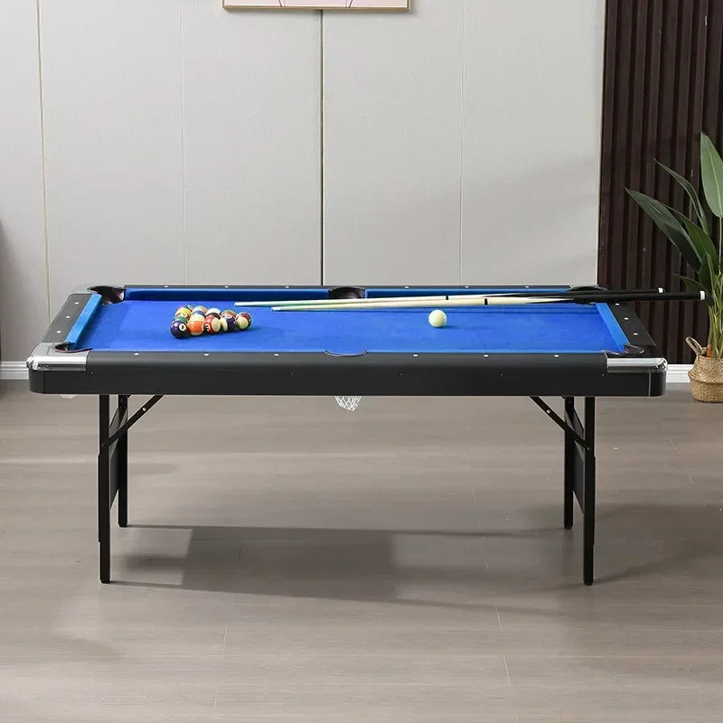 6 7 Ft Feet Billiard Pool Table Portable Folding Legs Snooker Pool Table with Standard Accessories