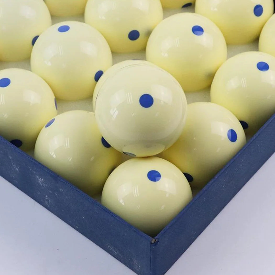 Billiards Table Ball Roundness Sporting Goods Standard 2-1/4" Standard 2-1/4\" 1 Piece Training 165g 6 Dot Blue