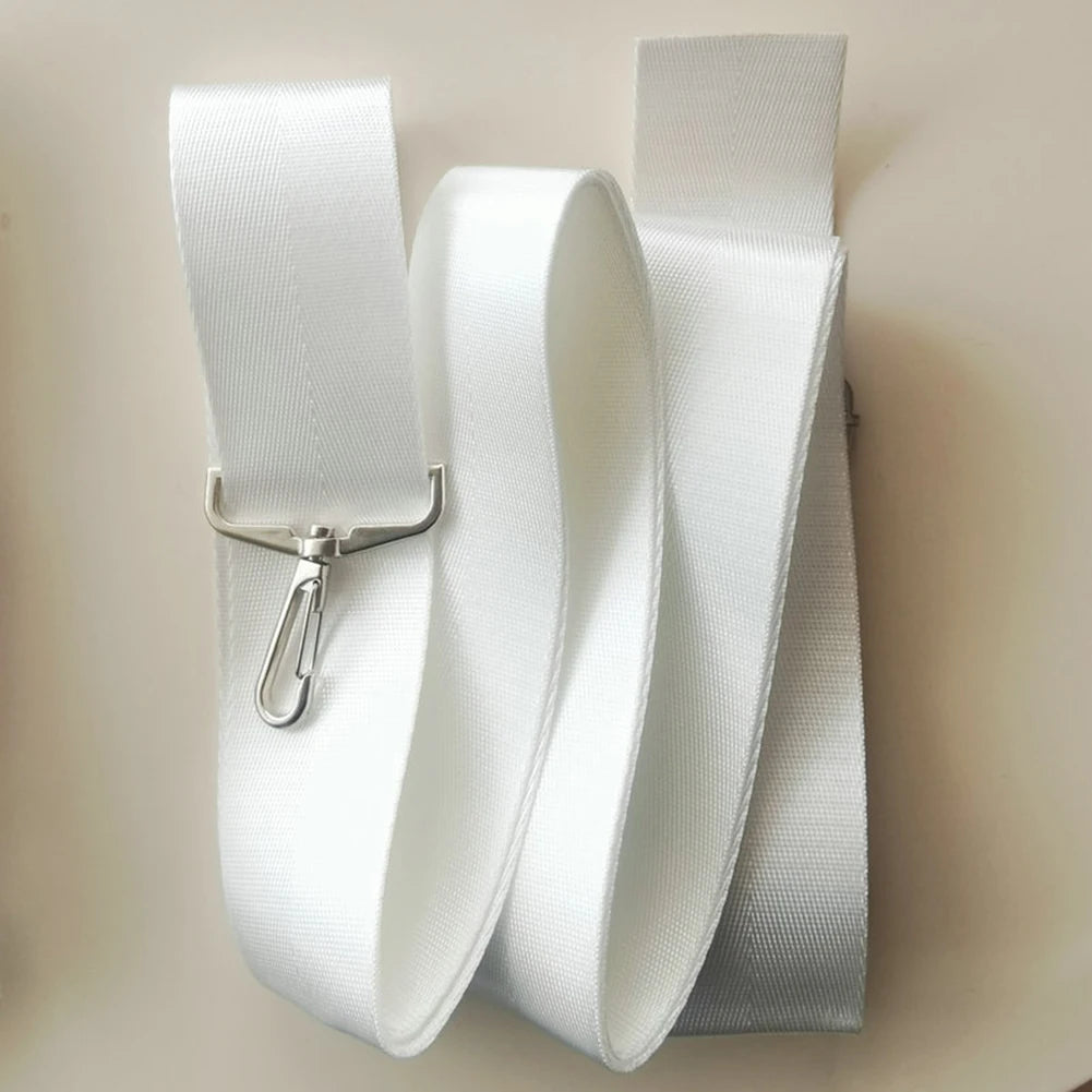 High Quality Sporting Goods Brand New Tennis Net Center Strap 220*5cm Adjustable Net Nylon Tennis Accessories White