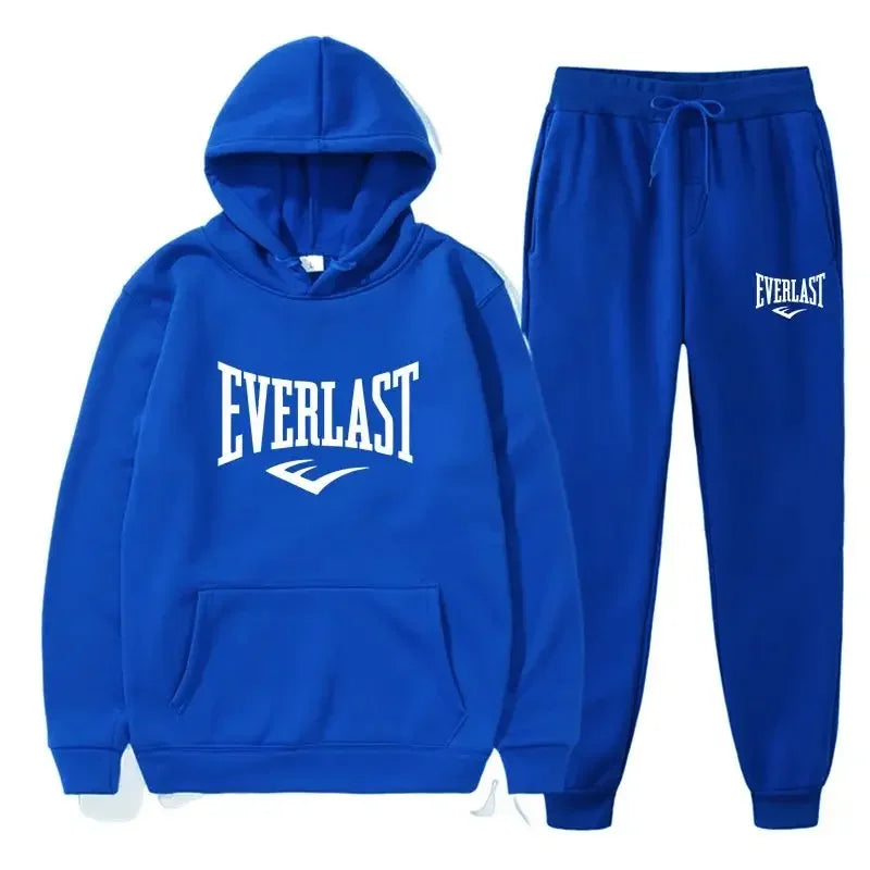 2025 new letter print men's hoodie suit informal clothing for boys fitness clothes running sportswear for men