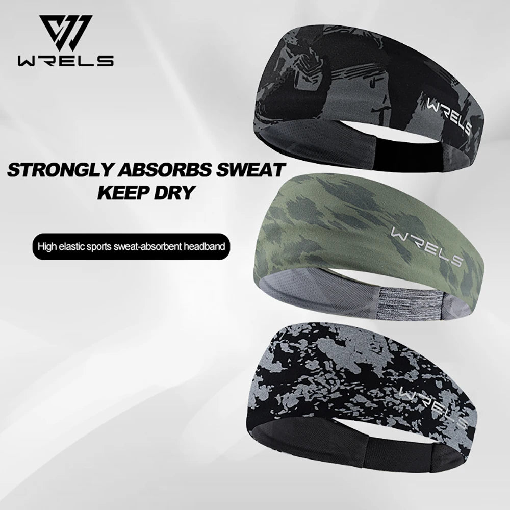 1pc Running Sweat Absorbing Sports Hair Band Yoga Breathable Antiperspirant Band Men's and Women's Basketball Hair Band