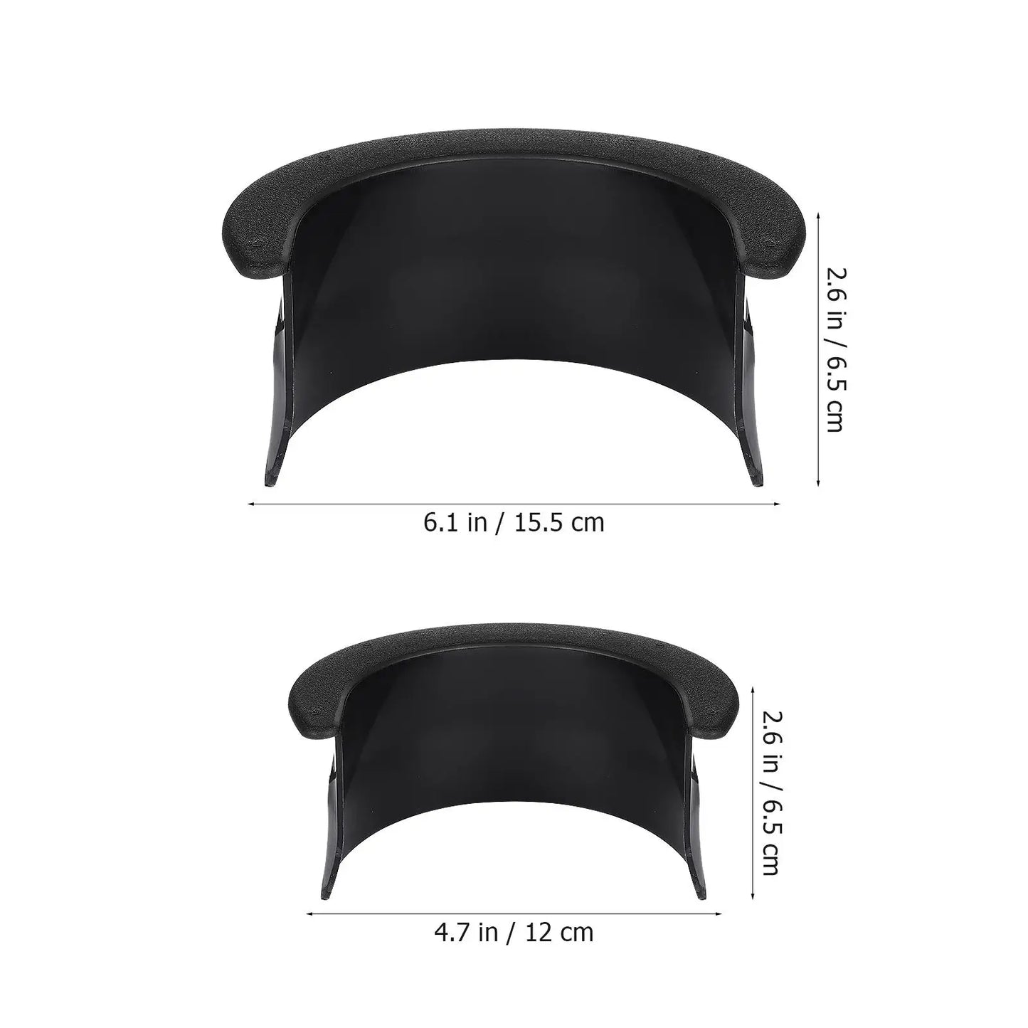 6 Pcs Pool Table Pocket Liners Billiards Table Liner Billiard Net Frame Eco Friendly Black Plastic Replacement Accessories For