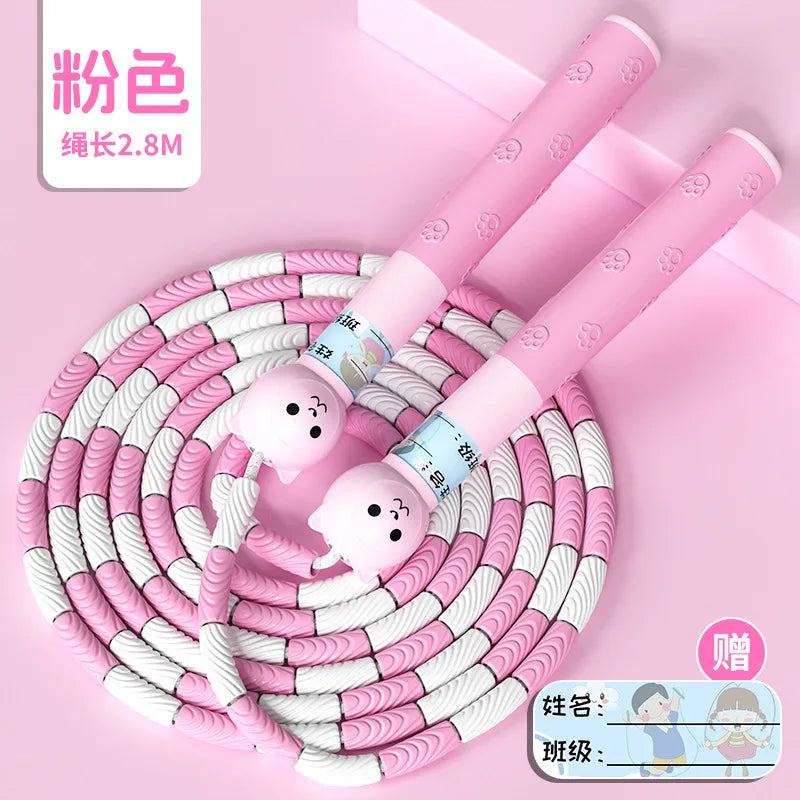 Children's Bamboo Jump Rope Fitness Sports Beginner Elementary School Students Professional Jump Rope Sporting Goods