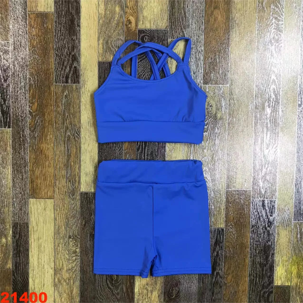 BABY Gym Yoga sets for Girls Yoga vest shorts clothes 1 to 8 years children clothes cotton comfortable fitness special
