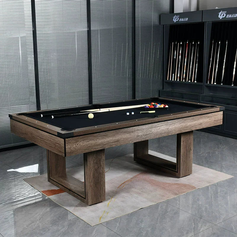 Professional 7ft Folding Pool Table, MDF Board & Waterproof Felt for Home/Bar, 24H Shipping + Free Accessories Kit
