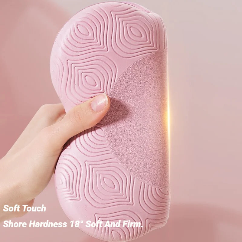 TPE Thickened Anti Slip Yoga Kneeling Protective Pad Knee Soft Flat Support Rebound Non-Slip Sports Fitness Mat Shock Absorption
