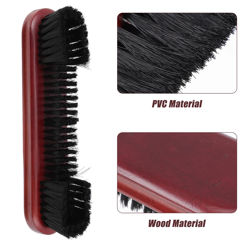 2 Pcs Cleaning Brush Set For Table Pool Supplies Tools Snooker Balls Accessories With Wood Handle Pvc Bristles Entertainment