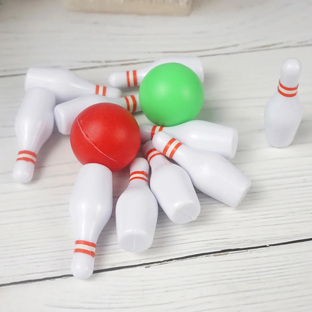 1/12 Miniature Bowling Sporting Goods Art Crafts Dollhouse Bowling Ball Toys Desktop Ornaments Christmas Gifts Home Decoration