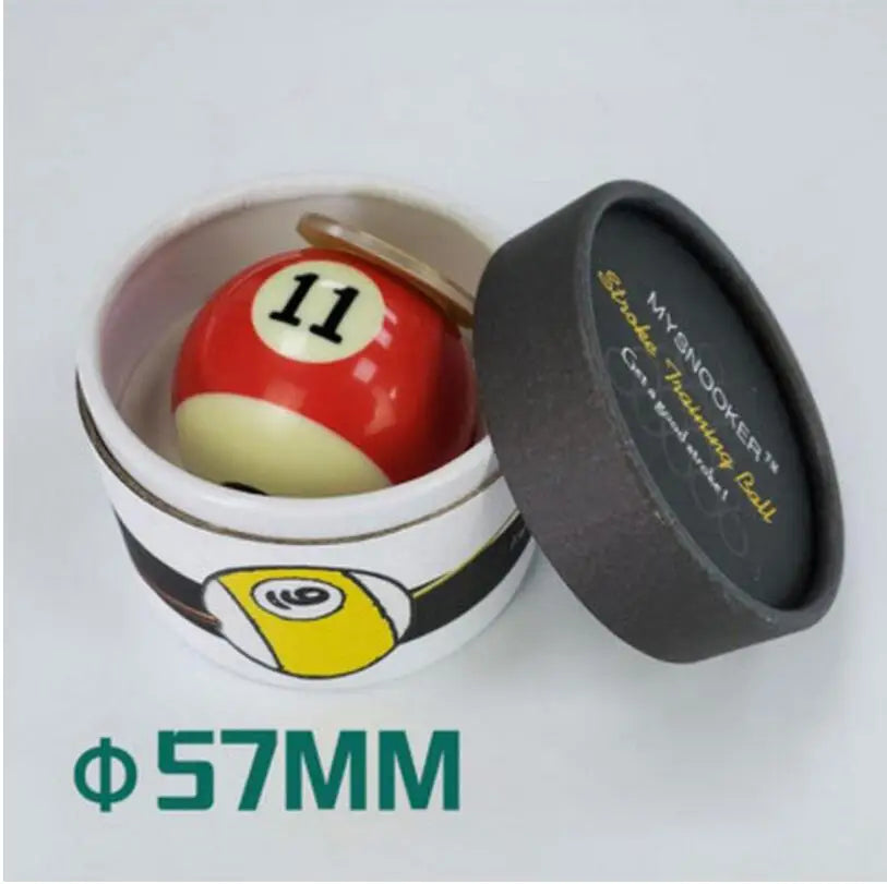 KONLLEN Billiards Cue Ball 57.2mm/52.5mm Practice Training Artifact Replacement Table Ball Practice Snooker Accessories