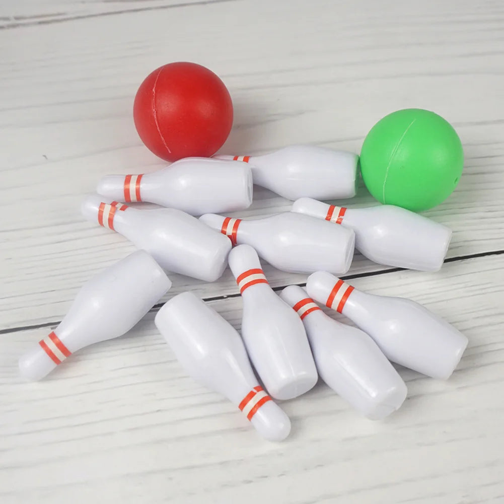 1/12 Miniature Bowling Sporting Goods Art Crafts Dollhouse Bowling Ball Toys Desktop Ornaments Christmas Gifts Home Decoration