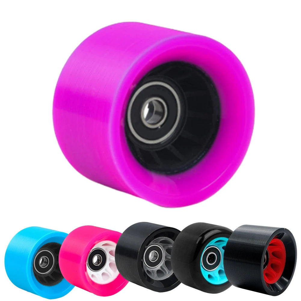 Skate Wheels Roller Skate Wheels Wheels With Wrench 58*39mm For Double-Row Roller Skates Roller Sporting Goods