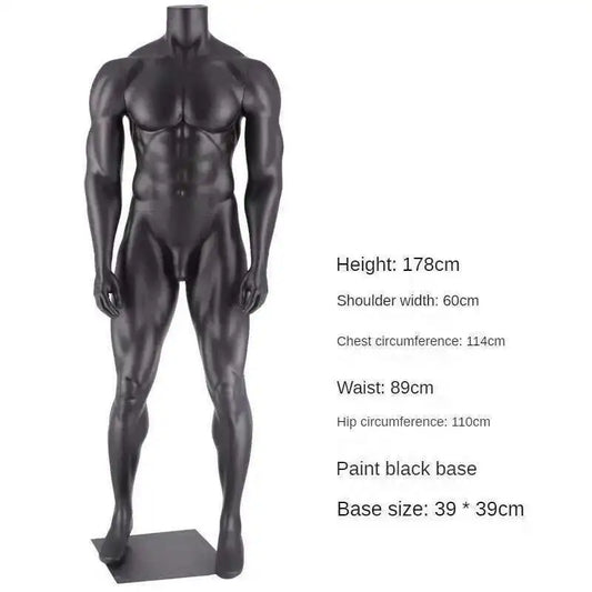 Bodybuilding Dummy Muscular Male Mannequins Display rack for Sports Clothing Store Full Body Fitness Man Mannequin Display Stand