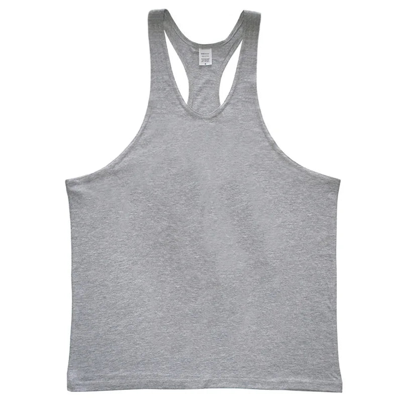 Gym Warriors Cotton Gym Tank Tops Men Sleeveless Tanktops For Boy Bodybuilding Clothing Undershirt Fitness Stringer workout Vest
