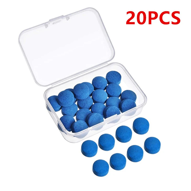 Fox Smiling 9/10/11/12/13mm Billiard Pool Cue Tips M Hardness Table Billiard Snooker Cue Stick Tip Billiard Cue Accessories