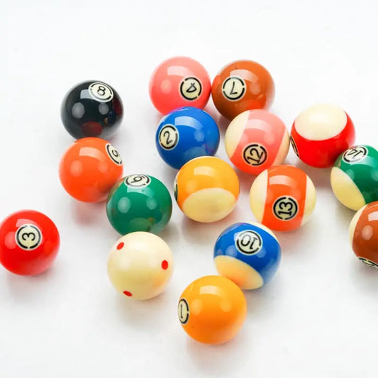 KONLLEN Balls AXD Billiard Pool Balls Set 16pcs 57.2mm Resin Balls Including Ball Box Pool Table Balls Billliards Accessories