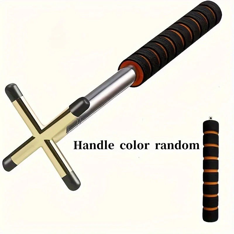 Retractable Billiards Cue Rest with Removable Brass Bridge Head, Pool Cue Stick, Snooker Table Accessories