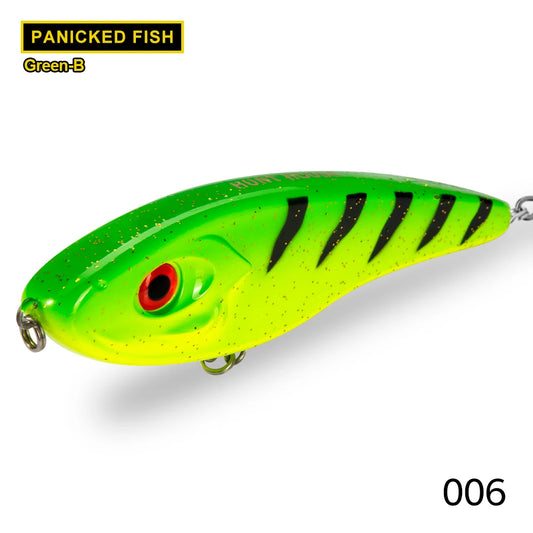 Hunthouse Jerkbait Fishing Lure Loud Sound Pencil Baits Pike Lure Slow Sinking Artificial 115mm145mm Wobblers Pesca Leurre Perch