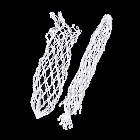 6PCS/Set Billiard Pool Snooker Table Mesh Net Bags Pockets Club Kit Snooker Accessories White Color 27X11cm
