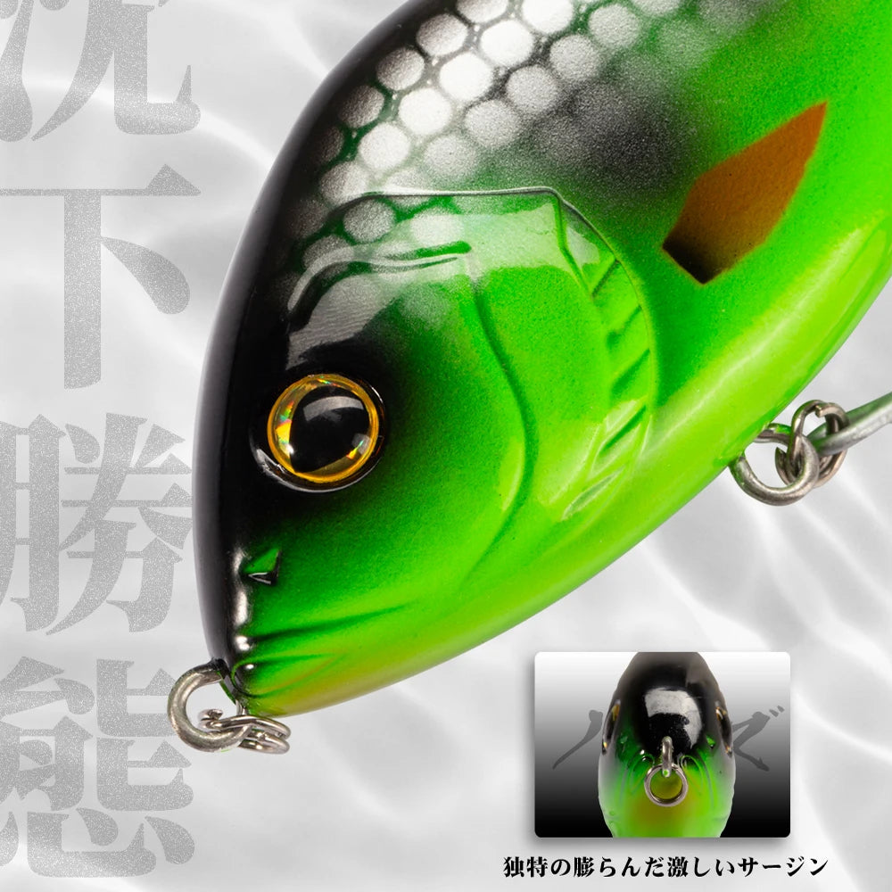 Hunthouse Slider Sinker Jerkbait Pencil Fishing Lure Wobbler 70mm/17g 100mm/47g Crankbaits Fishing Leurre Brochet Pesca Tackle