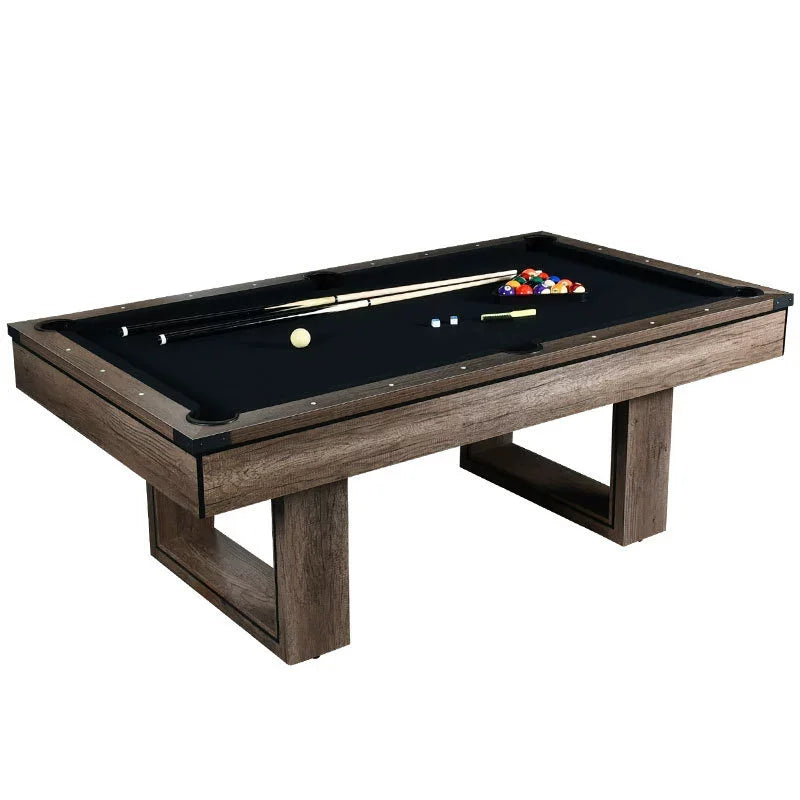 Professional 7ft Folding Pool Table, MDF Board & Waterproof Felt for Home/Bar, 24H Shipping + Free Accessories Kit