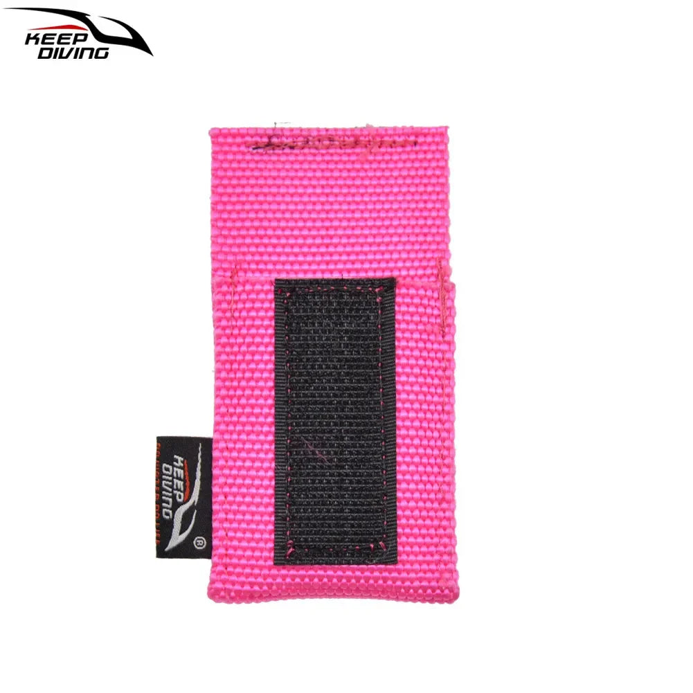 Scuba Diving Shears Cover Detachable Strap Underwater Cutting Knifes Bag Strap Wear Corrosion Resistant Durable Sporting Goods