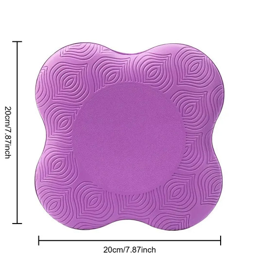 TPE Thickened Anti Slip Yoga Kneeling Protective Pad Knee Soft Flat Support Rebound Non-Slip Sports Fitness Mat Shock Absorption