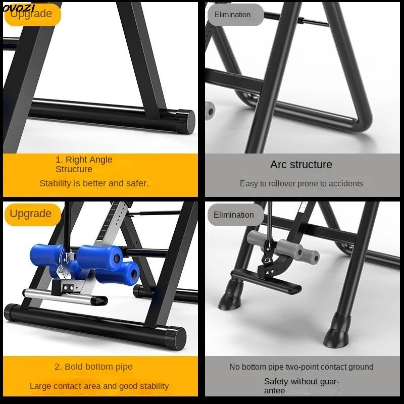 OVOZI Handstand Machine Home Fitness Upside-down AIDS Indoor Stretching Body Fitness Equipment Sporting Goods Handstand