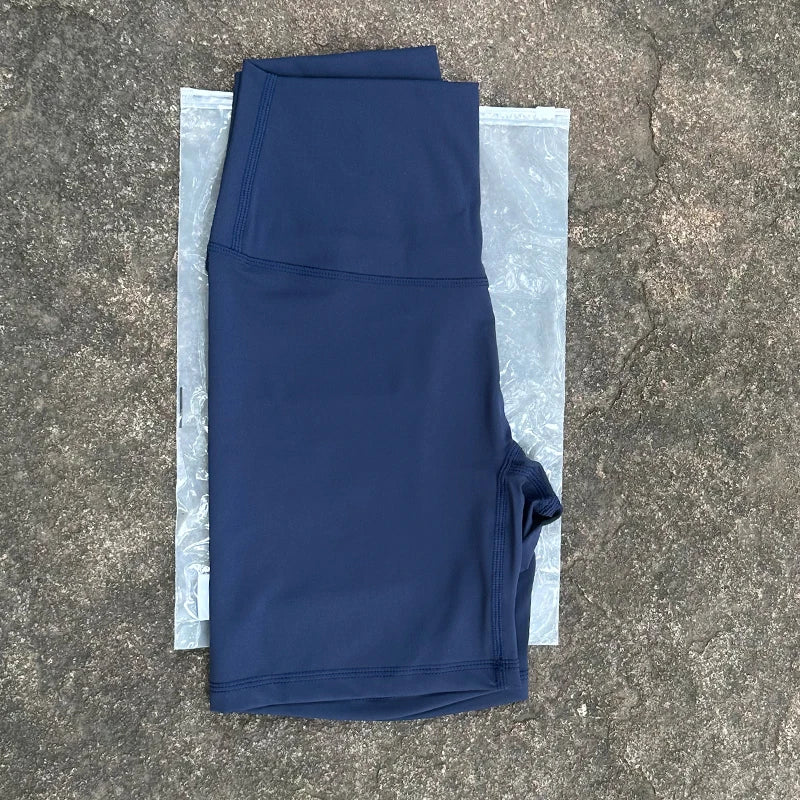 Clearance_Women Sports Biker Shorts Women Naked Feeling High Waist Yoga Shorts Push Up Fitness Leggings Tummy Control Yoga Slim