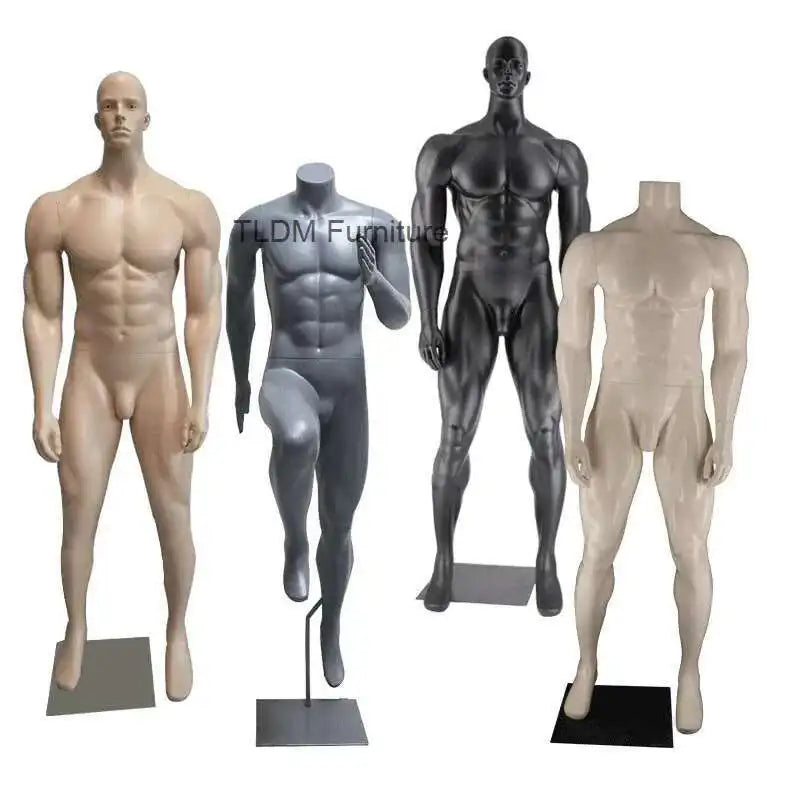 Bodybuilding Dummy Muscular Male Mannequins Display rack for Sports Clothing Store Full Body Fitness Man Mannequin Display Stand