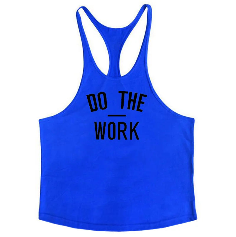 2022 Cotton Gyms Tank Tops Men Sleeveless Tanktops For Boys Bodybuilding Clothing Undershirt Fitness Stringer Vest