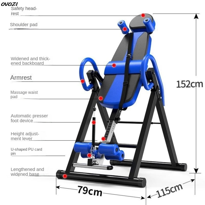 OVOZI Handstand Machine Home Fitness Upside-down AIDS Indoor Stretching Body Fitness Equipment Sporting Goods Handstand