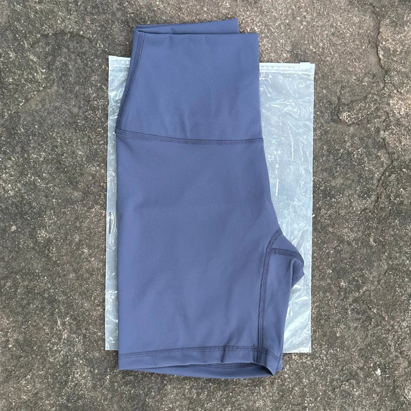 Clearance_Women Sports Biker Shorts Women Naked Feeling High Waist Yoga Shorts Push Up Fitness Leggings Tummy Control Yoga Slim
