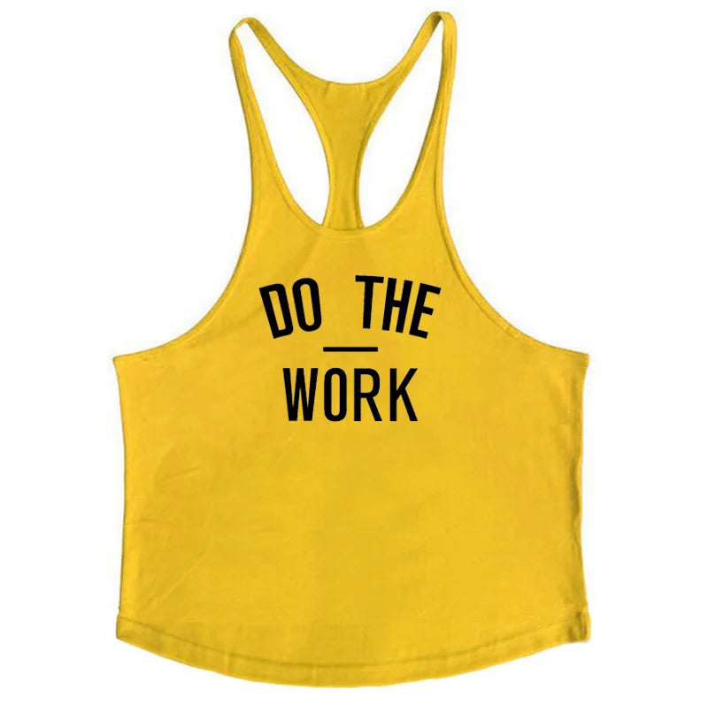 2022 Cotton Gyms Tank Tops Men Sleeveless Tanktops For Boys Bodybuilding Clothing Undershirt Fitness Stringer Vest